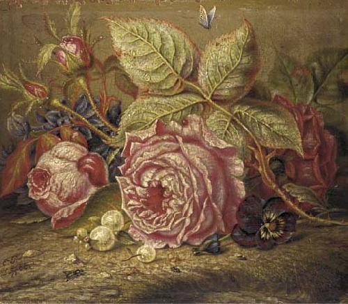 Pierre-Auguste Renoir Roses Spain oil painting art